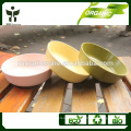 New arrival 5pcs colorful bamboo fruit fiber dinnerware tableware sets